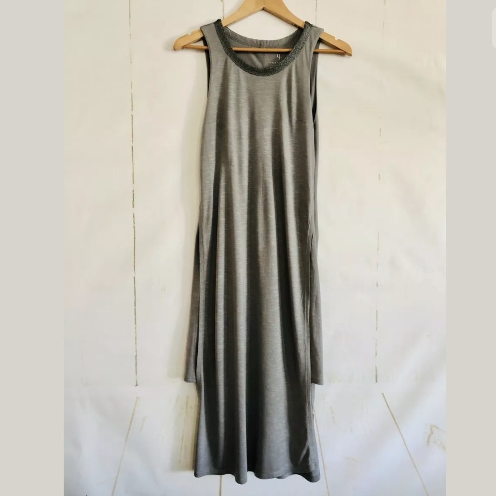 Juicy Couture Gray High Slit Dress - Picture 2 of 7